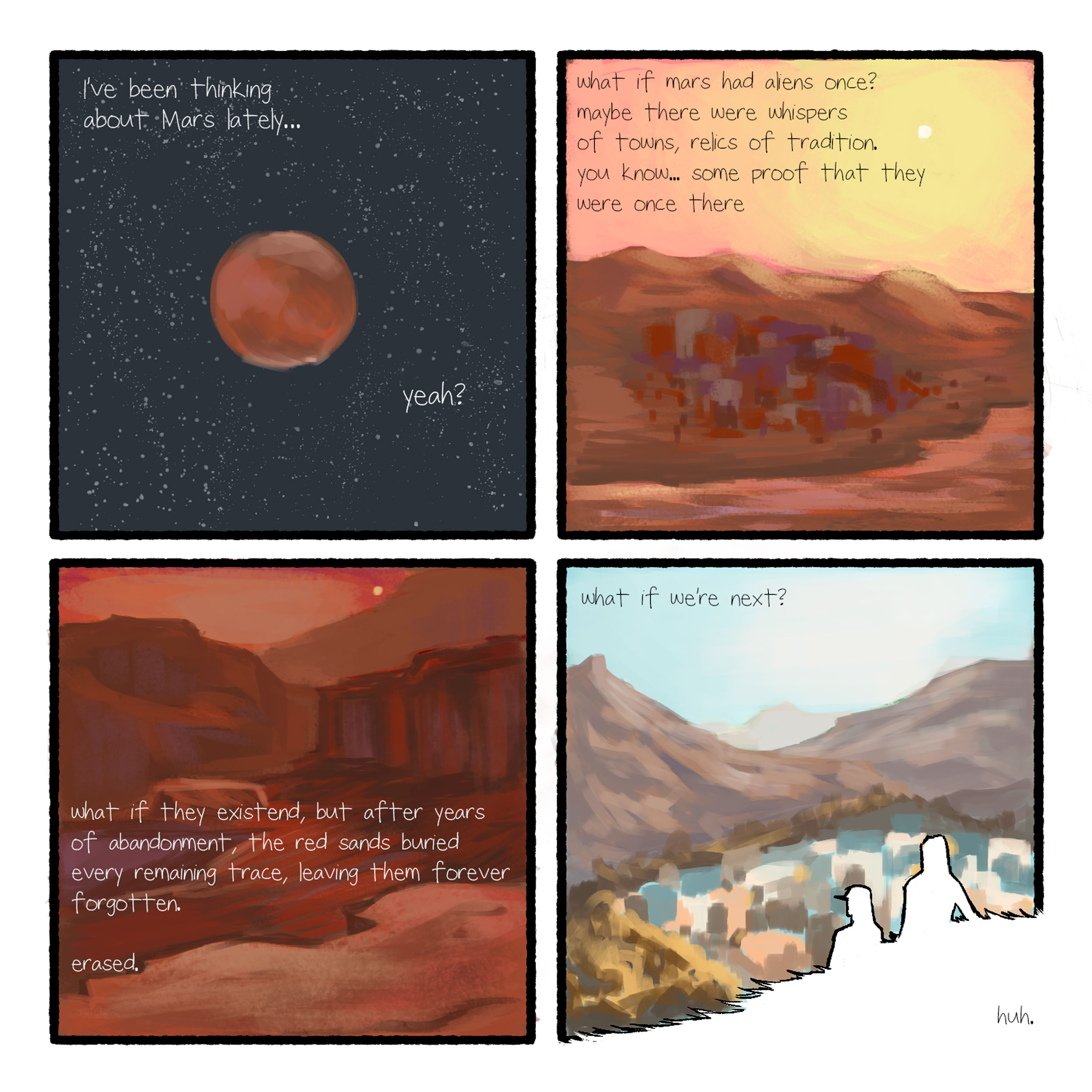 Comic about Mars
